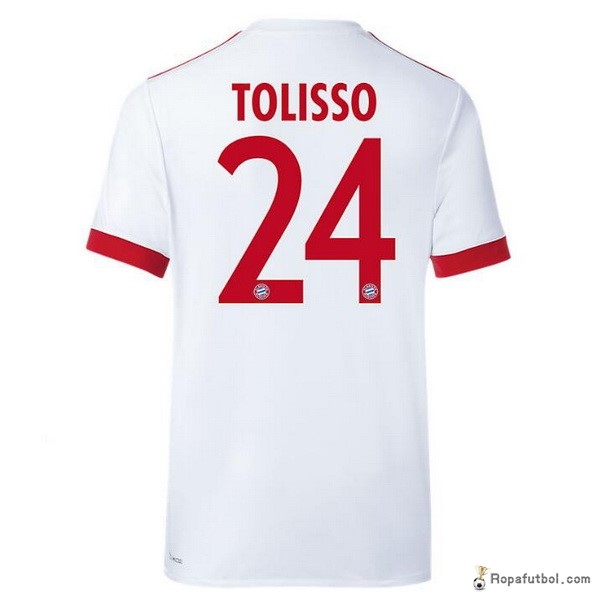 Camiseta Bayern de Múnich Replica Tercera Ropa Tolisso 2017/18